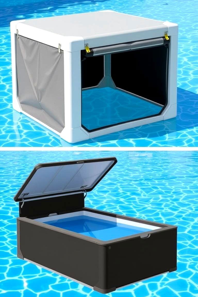 Innovative Collapsible Pool Storage Solutions - 24 Pool Storage Ideas