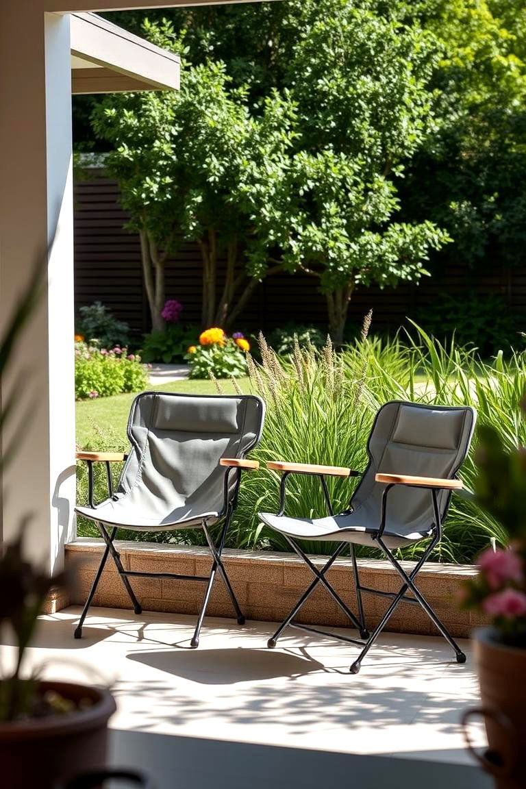 Innovative Folding Chairs - 24 Garden Furniture Ideas