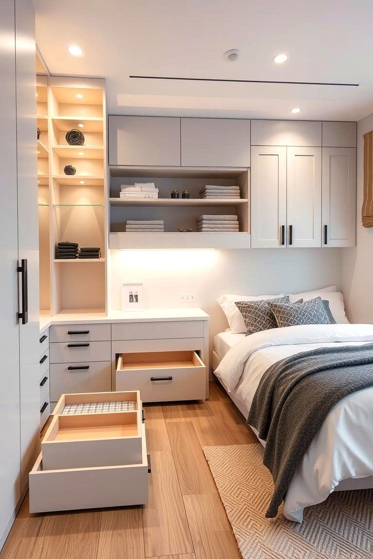 Innovative Storage Solutions - 24 Boy and Girl Shared Small Room Ideas