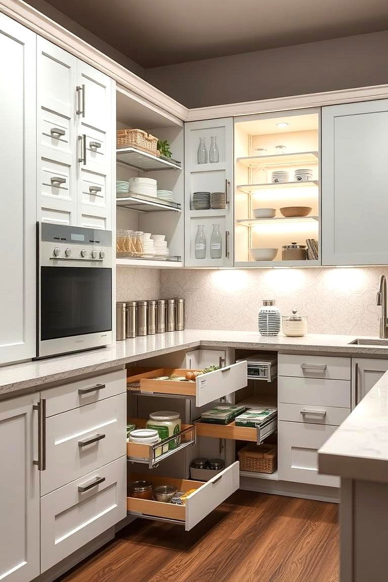 Innovative Storage Solutions - 24 Dream Kitchen Ideas