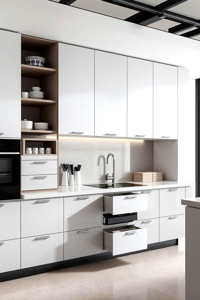 Innovative Storage Solutions - 24 Summer Kitchen Ideas