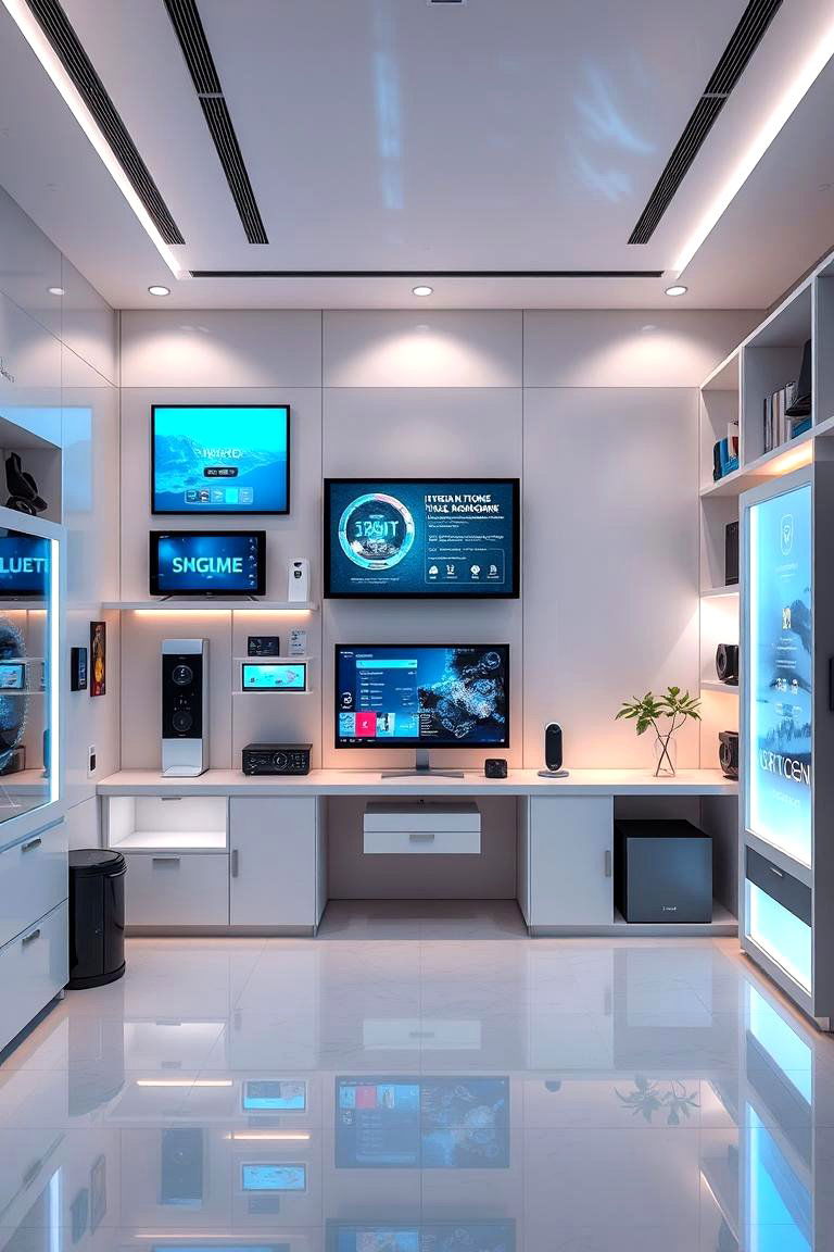 Innovative Tech Integrated Room - 24 California Room Design Ideas