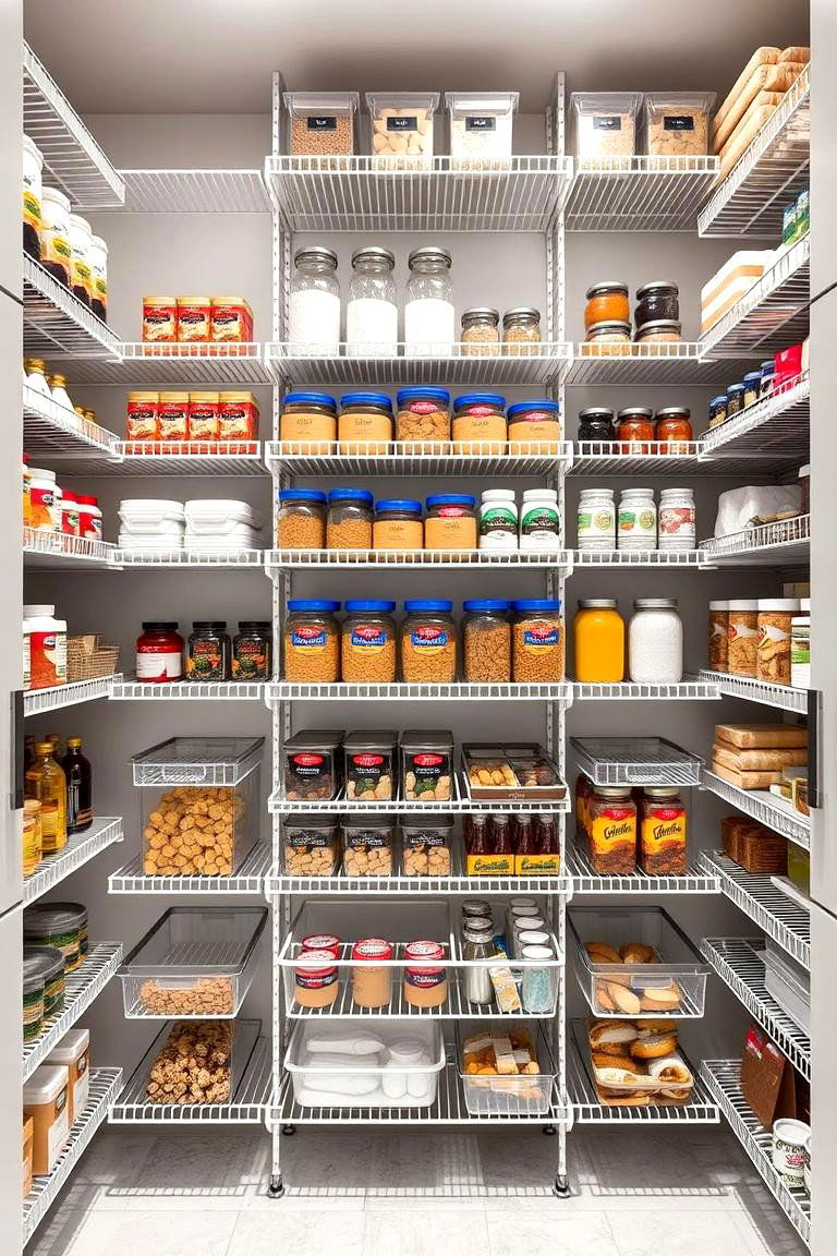 Innovative Tiered Storage Systems - 24 Small Pantry Ideas
