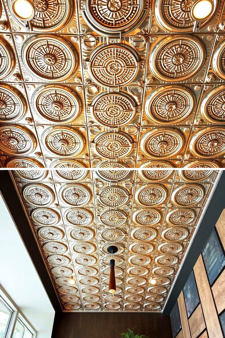 Innovative Tin Ceiling Transformations - 24 Tin Ceiling