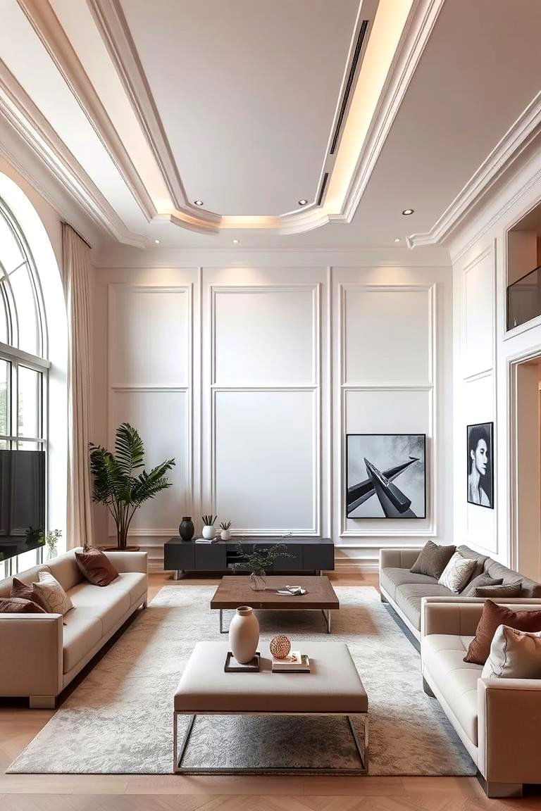 Innovative and Flexible Molding Options - 24 Wall Molding Ideas