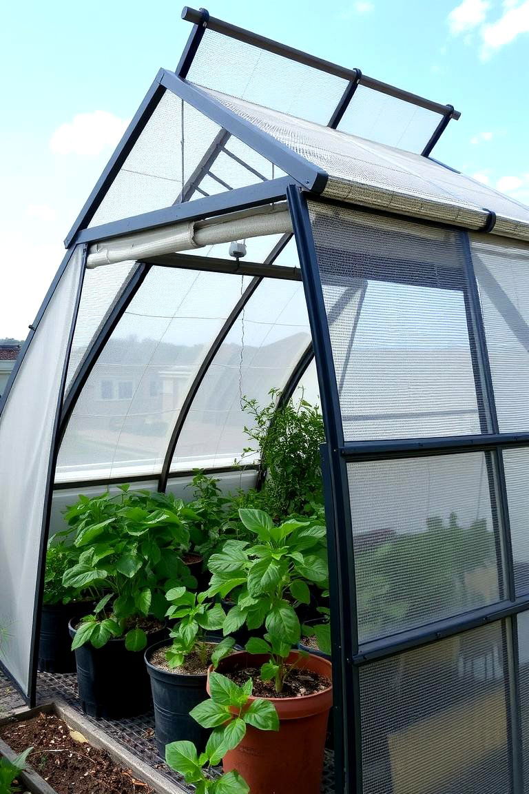 Insect Proof Rooftop Greenhouse - 24 Rooftop Greenhouse Ideas