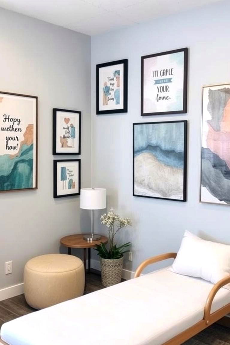 Inspirational Artwork - 24 Therapist Office Decor Ideas