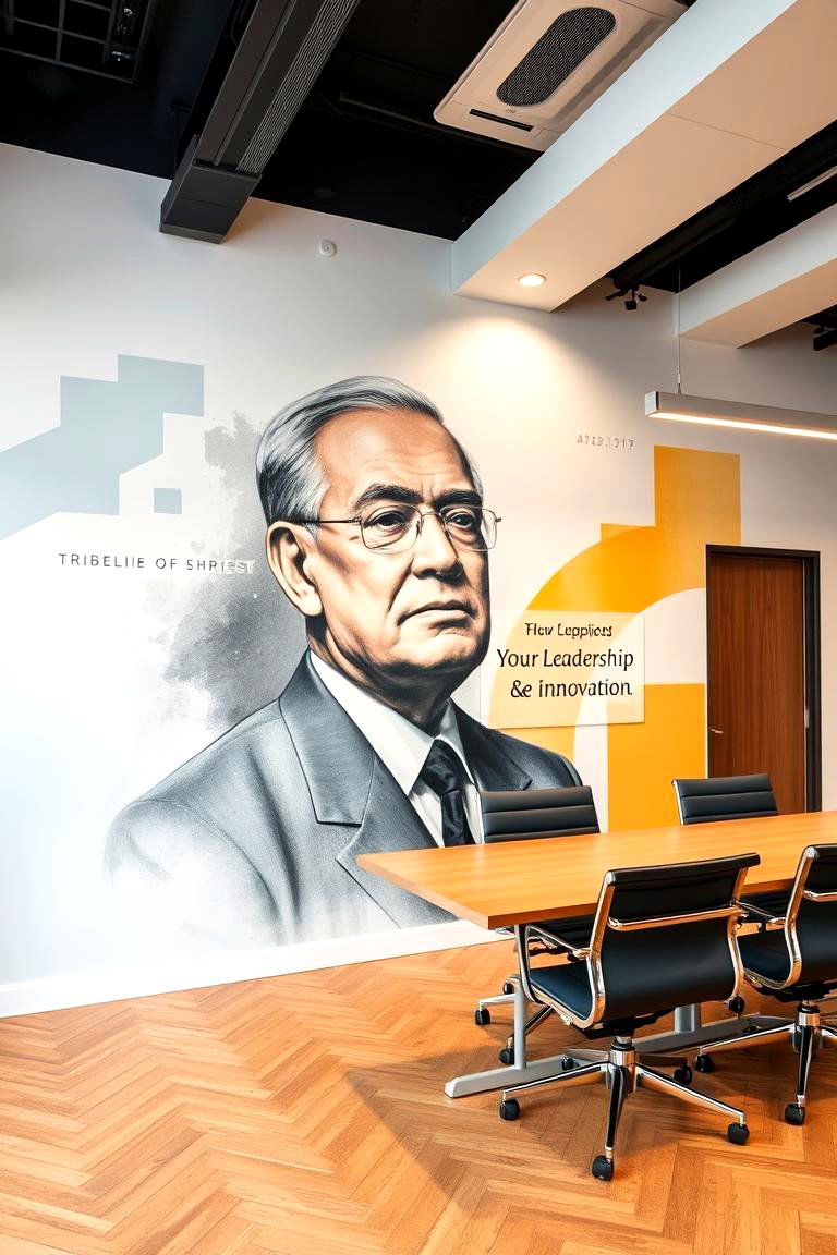 Inspirational Figures or Icons - 24 Office Wall Murals