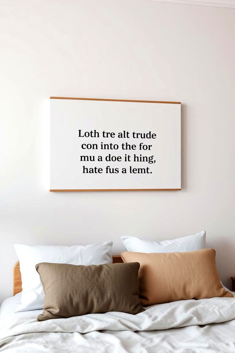 Inspirational Quote Canvas - 24 Hypebeast Room Decor Ideas