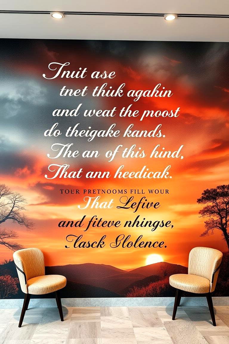 Inspirational Quote Murals - 24 Library Murals