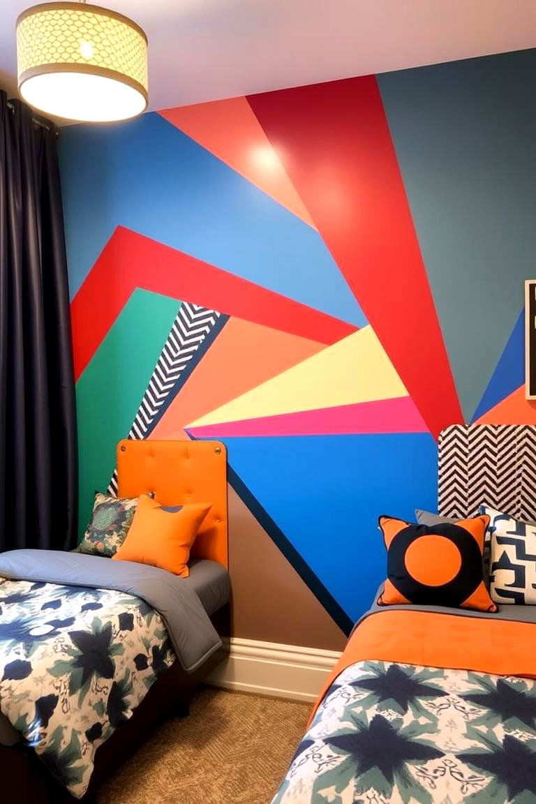 Inspiring Accent Walls - 24 Student Bedroom Design Ideas