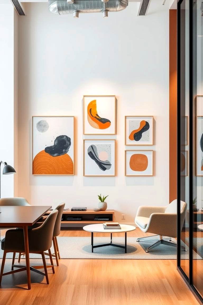 Inspiring Artwork and Decor - 24 Office Interior Design Ideas
