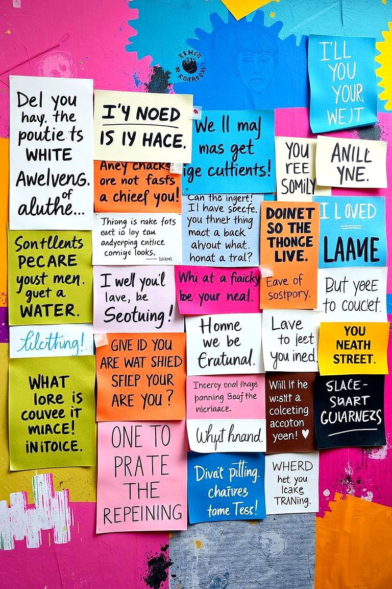 Inspiring Quotes Collage - 24 Gym Murals