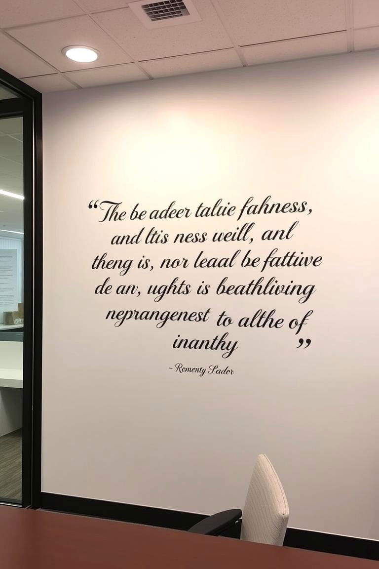 Inspiring Quotes from Industry Leaders - 24 Office Wall Murals