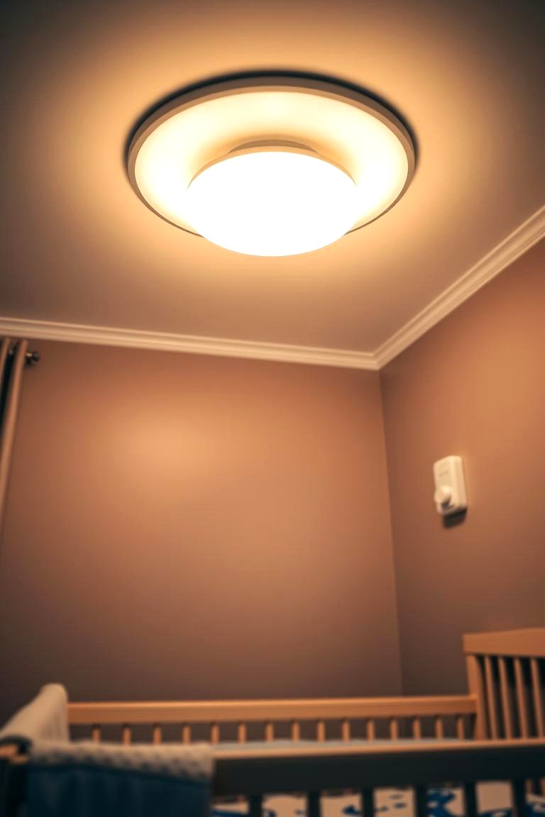 Install Energy Efficient Lighting Fixtures - 24 Green Nursery Ideas