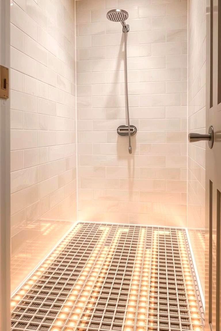 Install Heated Floors - 24 Small Master Bathroom Ideas