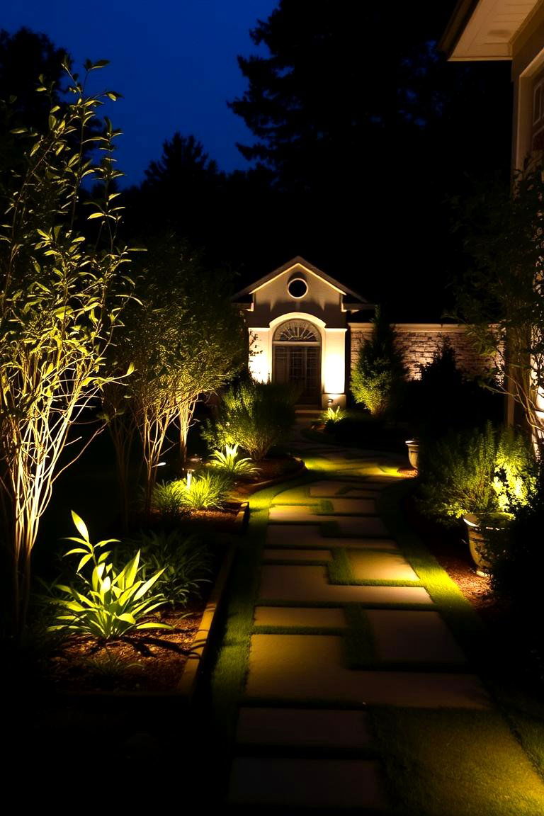 Install Outdoor Lighting for Ambiance - 24 Landscaping Ideas
