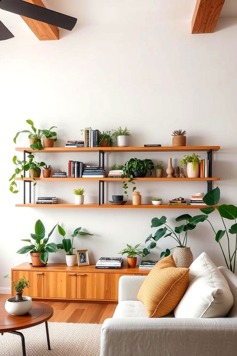 Install Shelving for Practicality - 24 House Decor Ideas