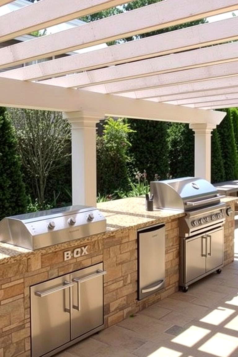 Install a Backyard Kitchen - 24 Florida Backyard Ideas