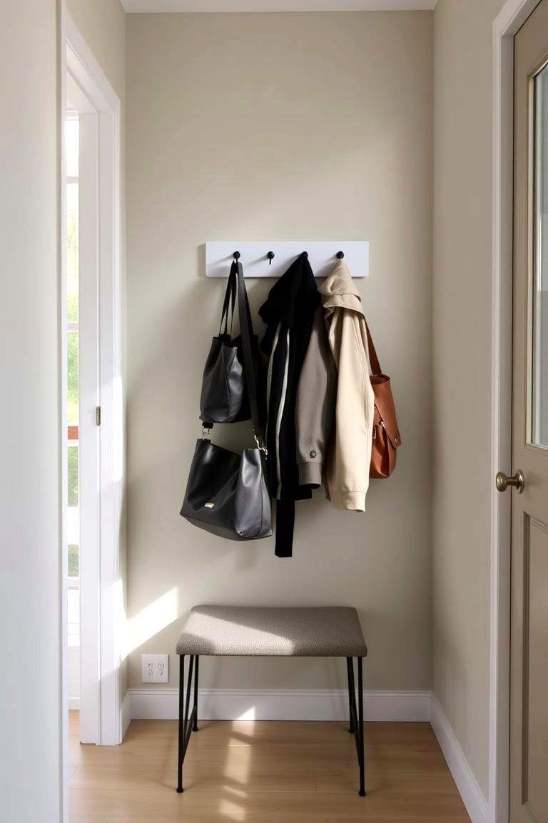 Install a Coat Rack or Hooks - 24 Hallway Ideas