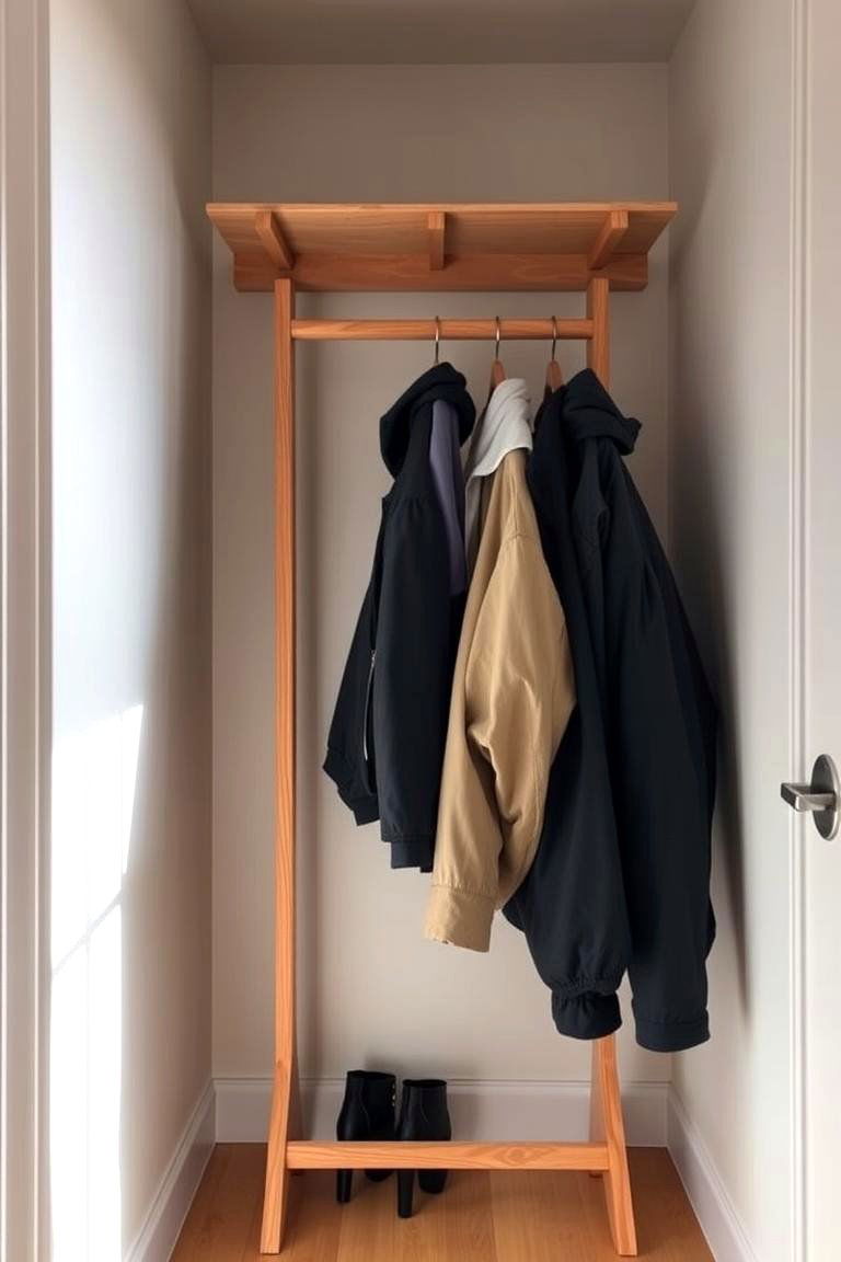 Install a Coat Rack - 24 Hall Closet Organization Ideas