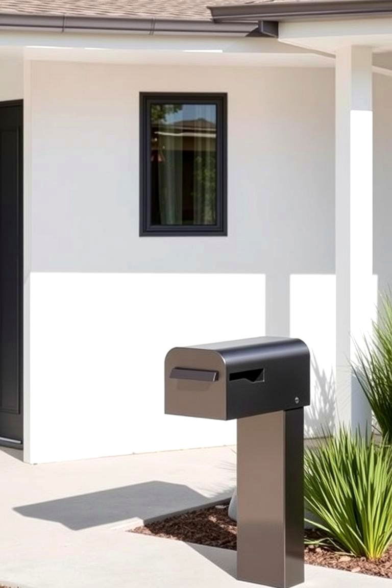 Install a Modern Mailbox - 24 Curb Appeal Inspiration for Ranch Homes