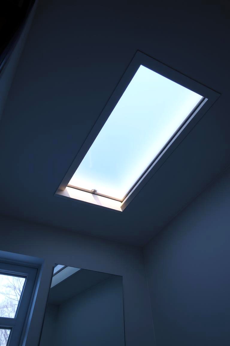 Install a Skylight Fake It Till You Make It - 24 Windowless Bathroom Ideas