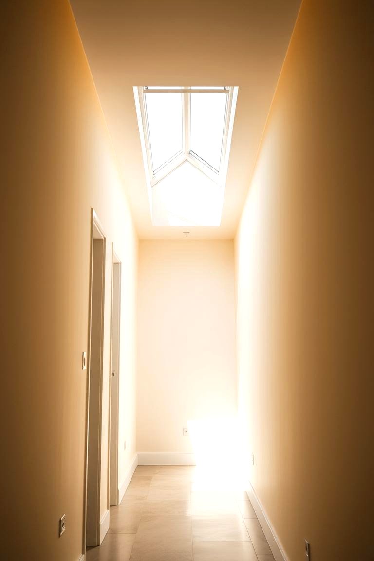Install a Skylight or Light Tubes - 24 Narrow Hallway Lighting Ideas