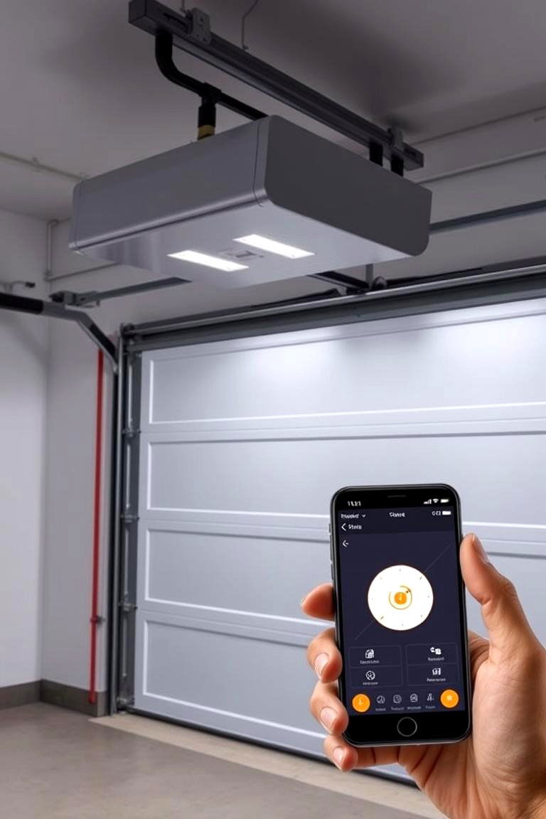 Install a Smart Garage Door Opener - 24 Garage Makeover Ideas