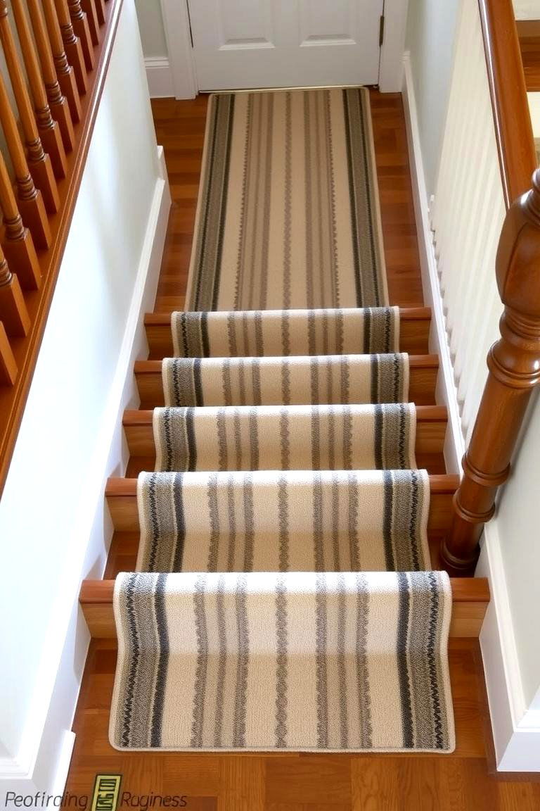 Install a Stair Runner - 24 Front Step Ideas