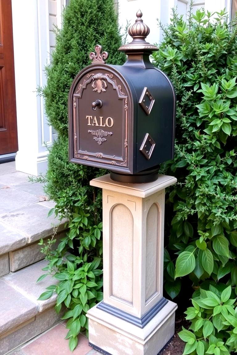 Install a Statement Mailbox - 24 Front Step Ideas