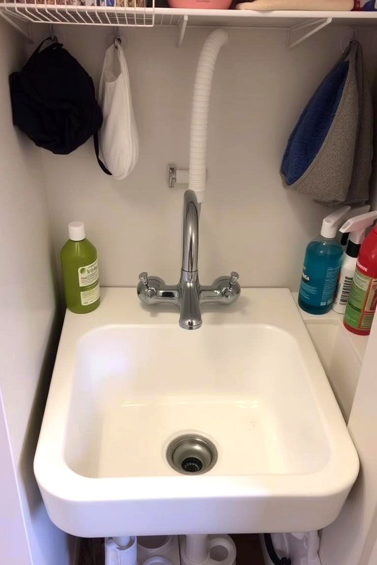 Install a Utility Sink - 24 Laundry Room Decor Ideas