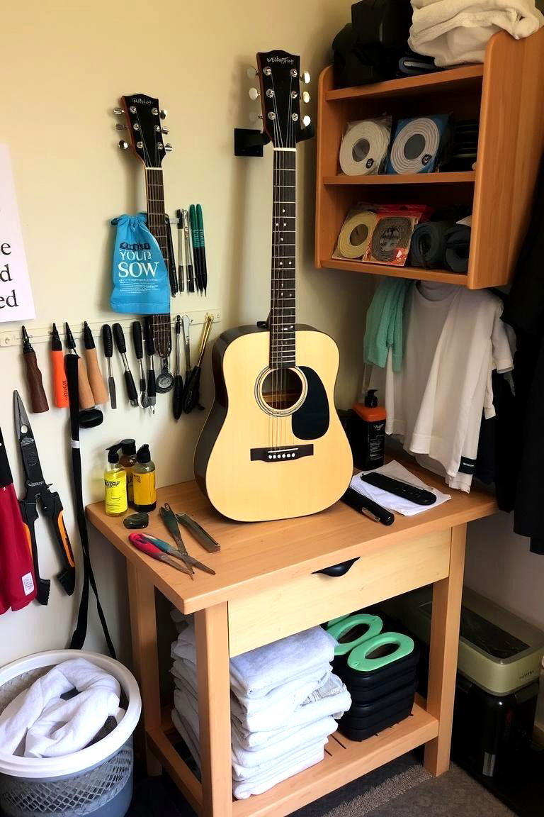 Instrument Maintenance Area - 24 Music Room Ideas