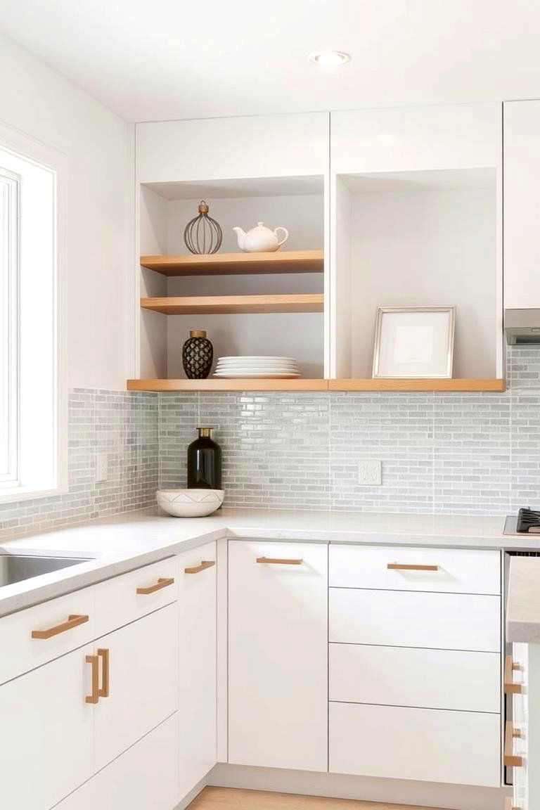 Integrate Butcher Block Countertops - 24 Mid-century Modern Kitchen Ideas