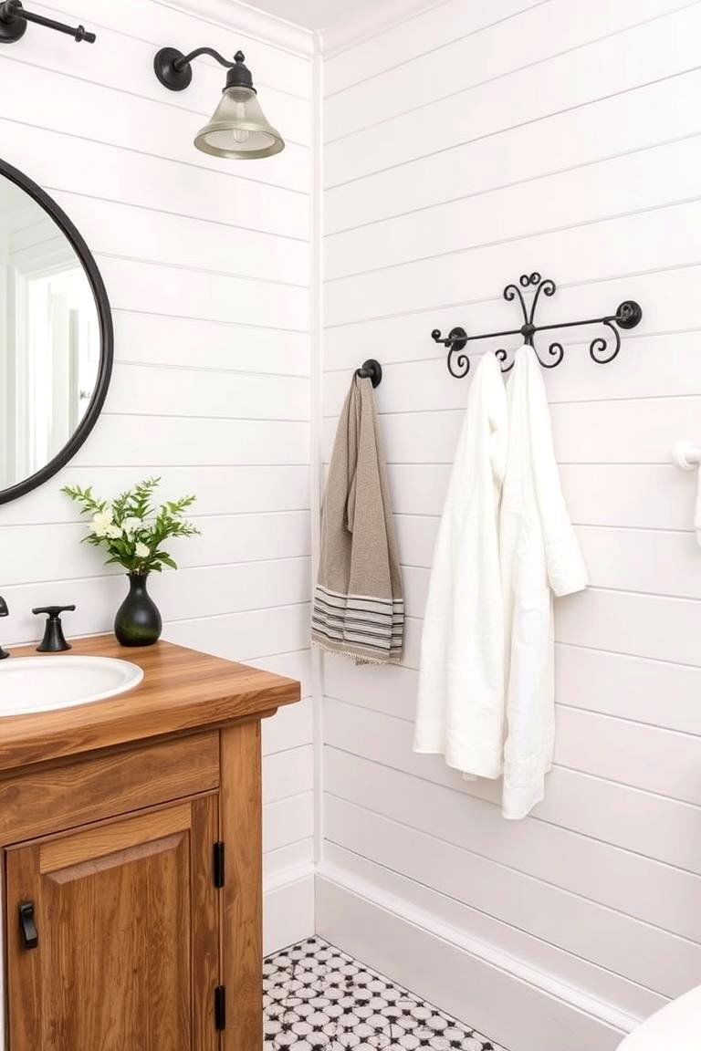 Integrate Elegant Art Deco Elements - 24 Vintage Bathroom Ideas