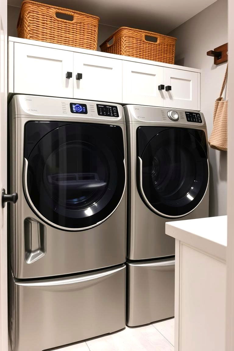 Integrate Smart Home Technology - 24 Mudroom Laundry Room Ideas