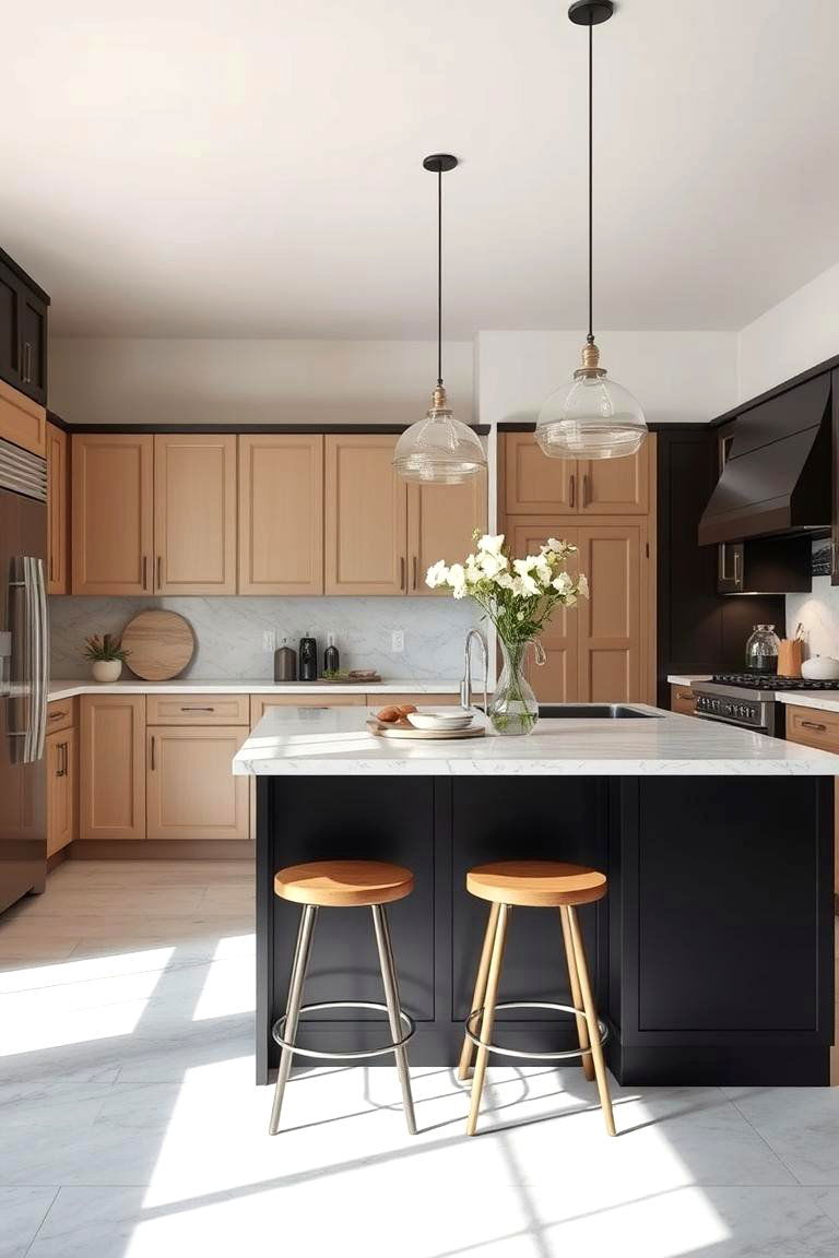 Integrate the Dining Area with the Kitchen - 24 Small Dining Room Ideas