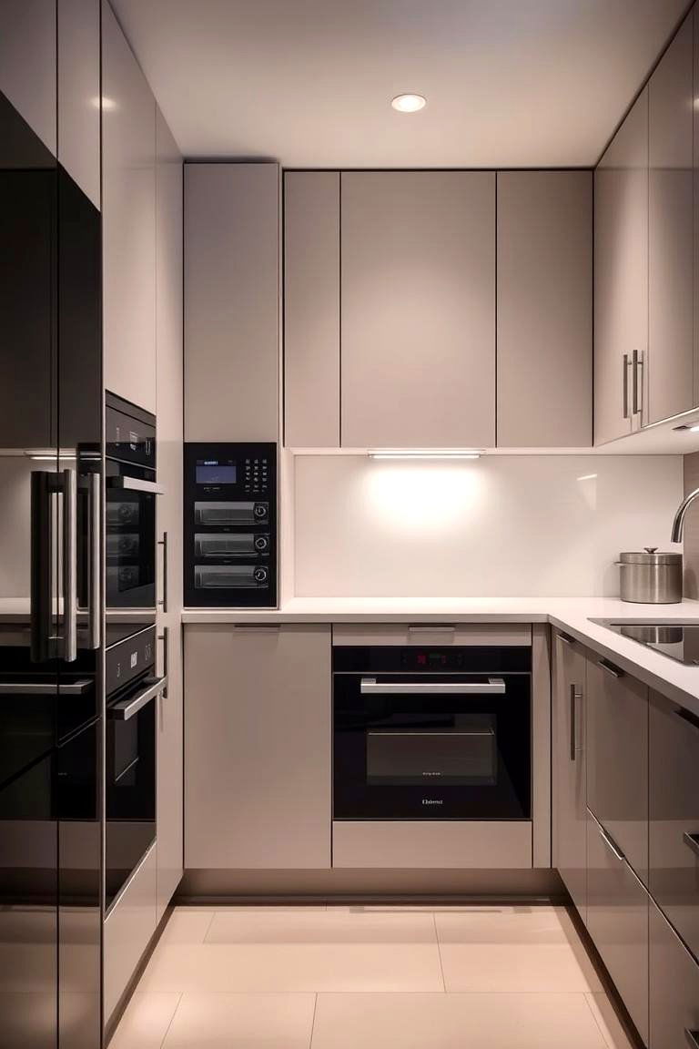 Integrated Appliances for Sleek Efficiency - 24 Transitional Kitchen Ideas