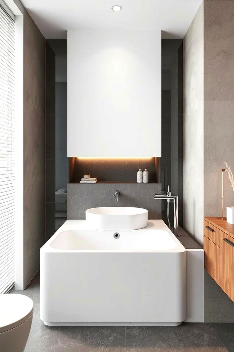 Integrated Bathtub and Sink - 24 Bathtub Ideas