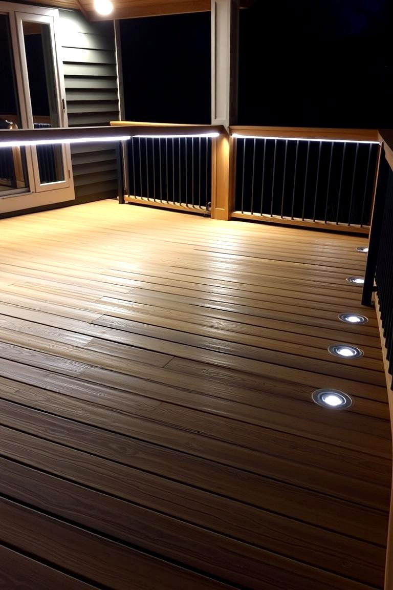 Integrated Deck Lights - 24 Outdoor Lighting Ideas