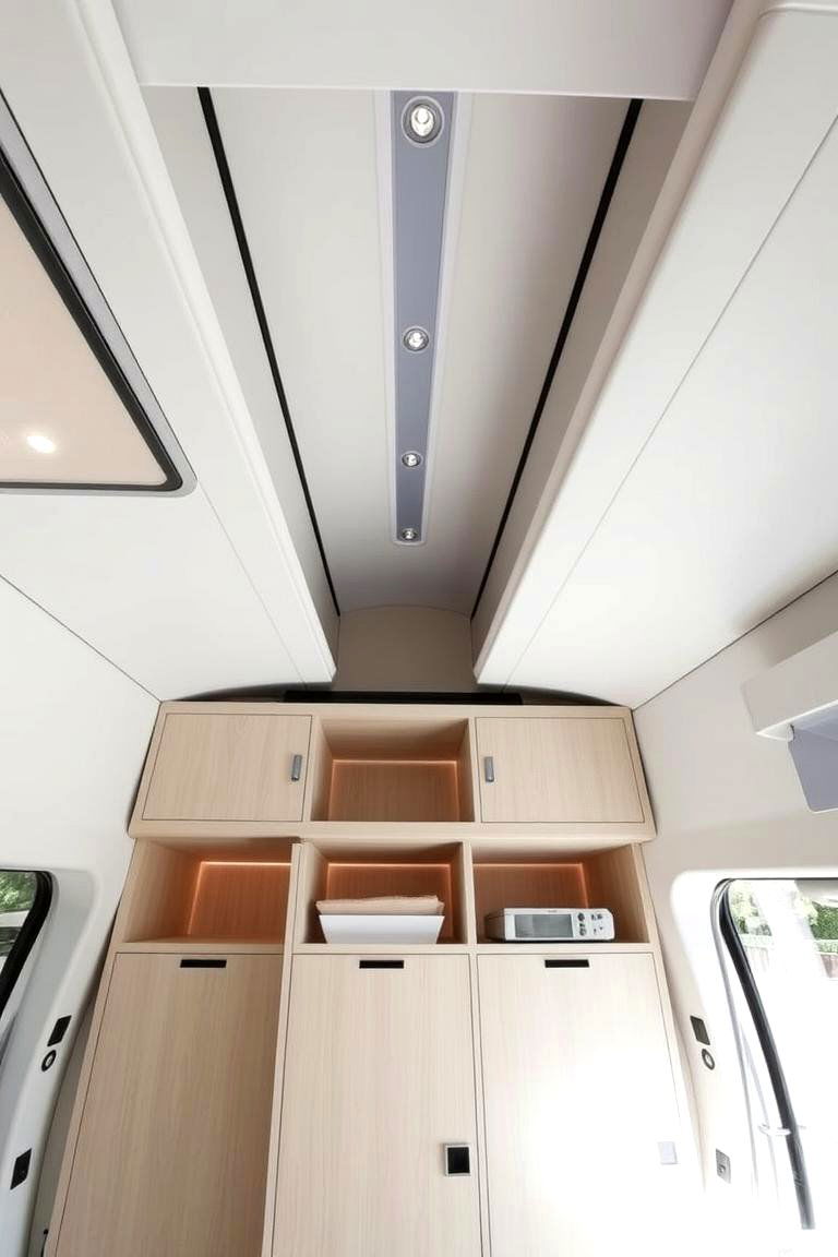Integrated Hidden Storage - 24 Vaulted Ceiling Ideas