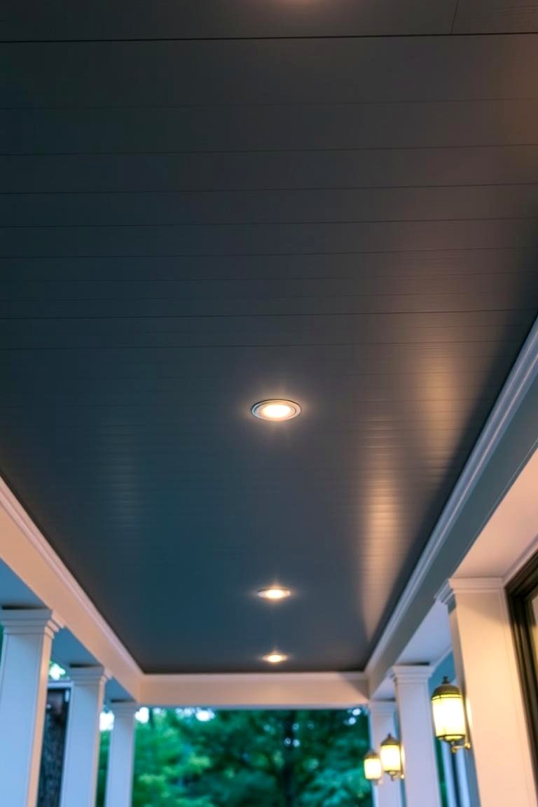 Integrated Lighting Solutions - 24 Porch Ceiling Ideas