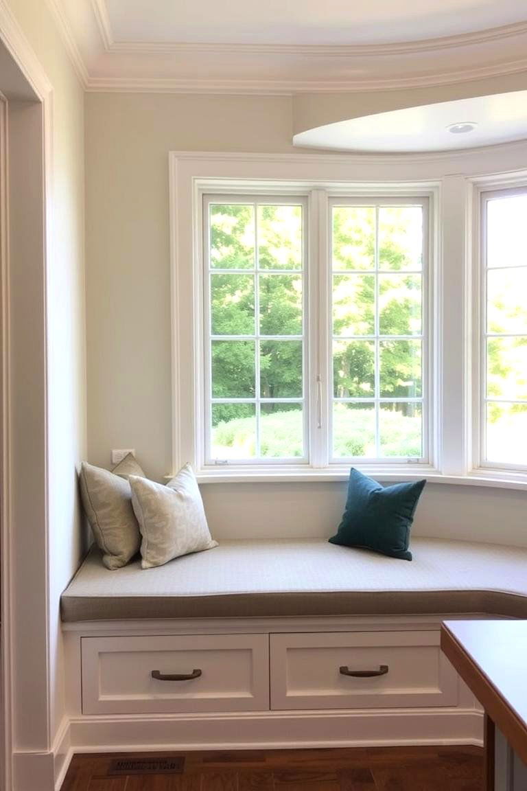 Integrated Seating Solution - 24 Kitchen Bay Window Ideas