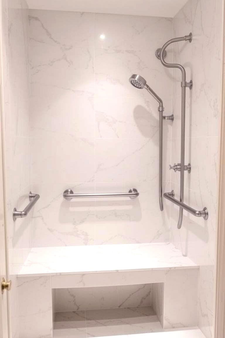 Integrated Seating - 24 Shower Surround Ideas