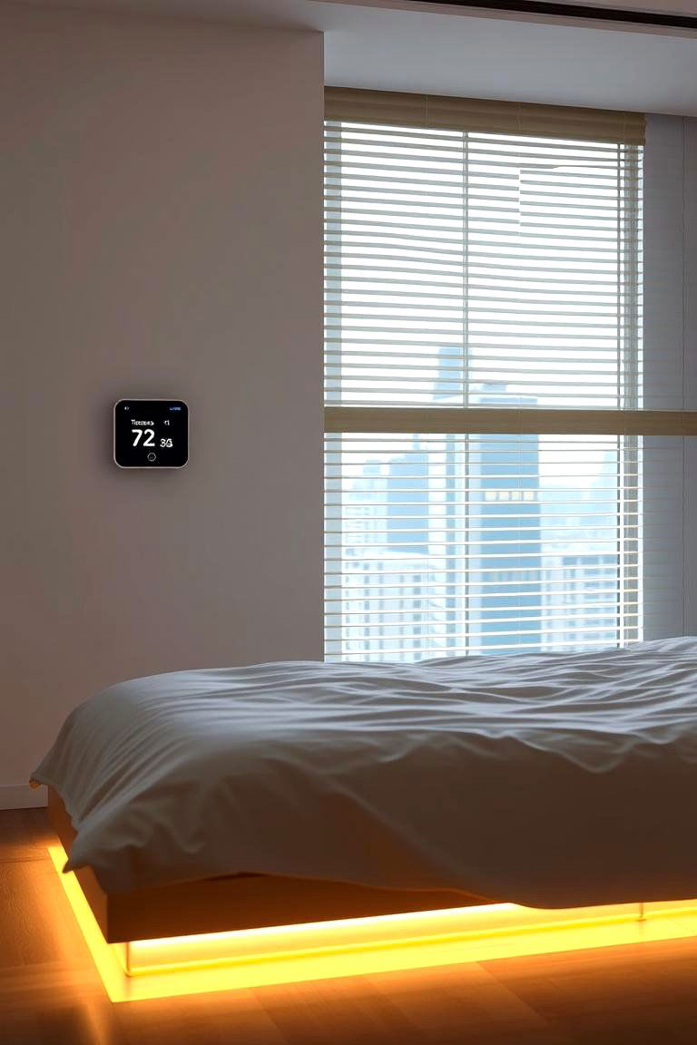Integrated Smart Home Technology - 24 luxury modern bedroom ideas