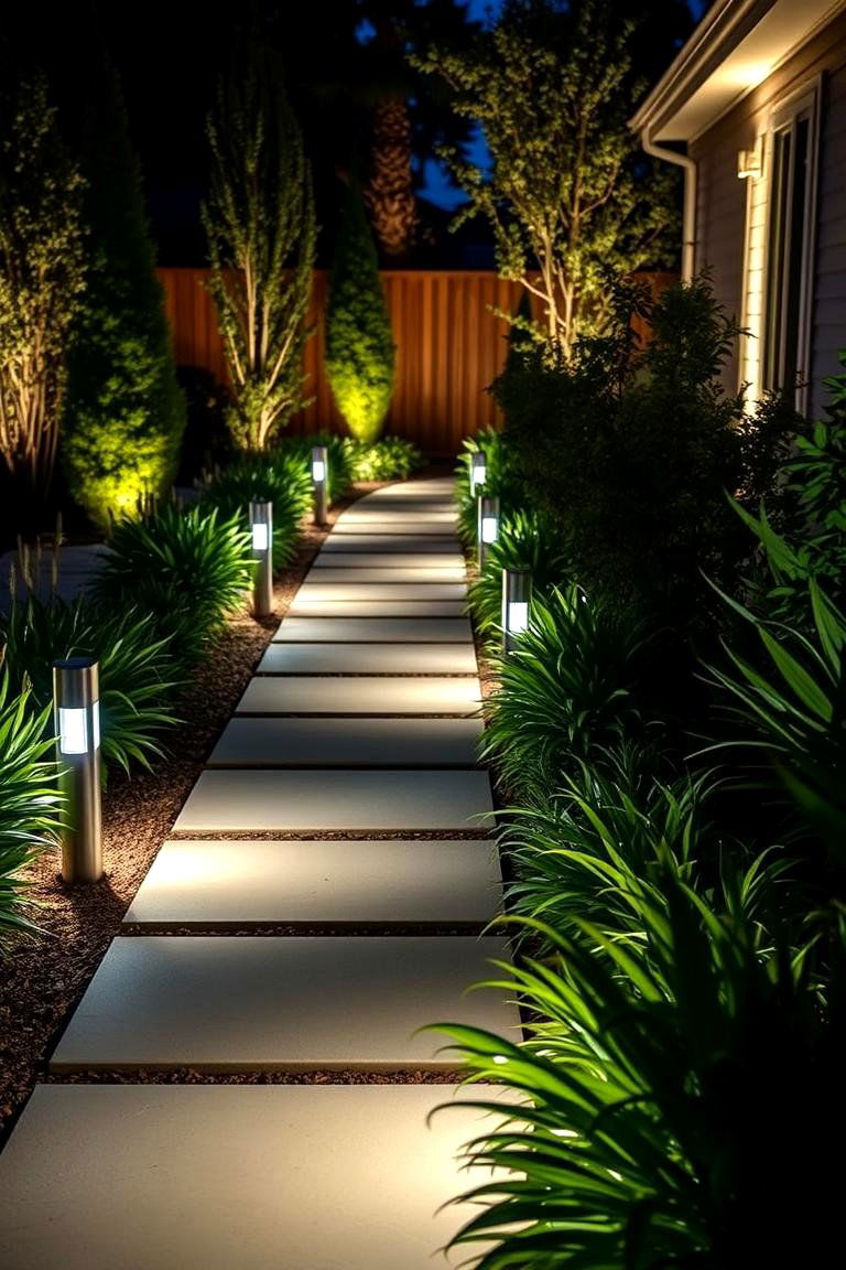 Integrated Smart Lighting System - 24 Modern Backyard Ideas