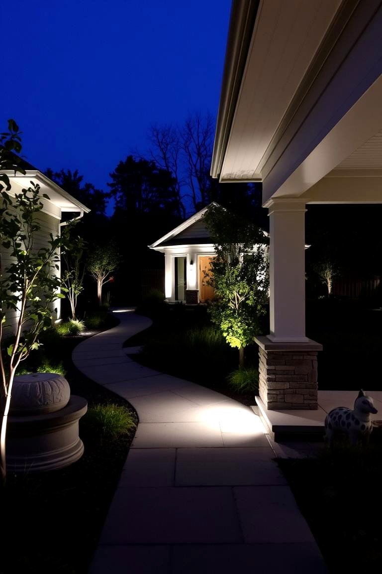 Integrated Soffit and Landscape Lighting for Cohesive Design - 24 Soffit Lighting Ideas