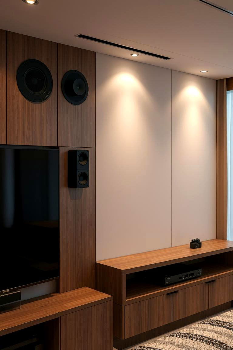 Integrated Sound Systems - 24 Small Living Room Ideas With Tv
