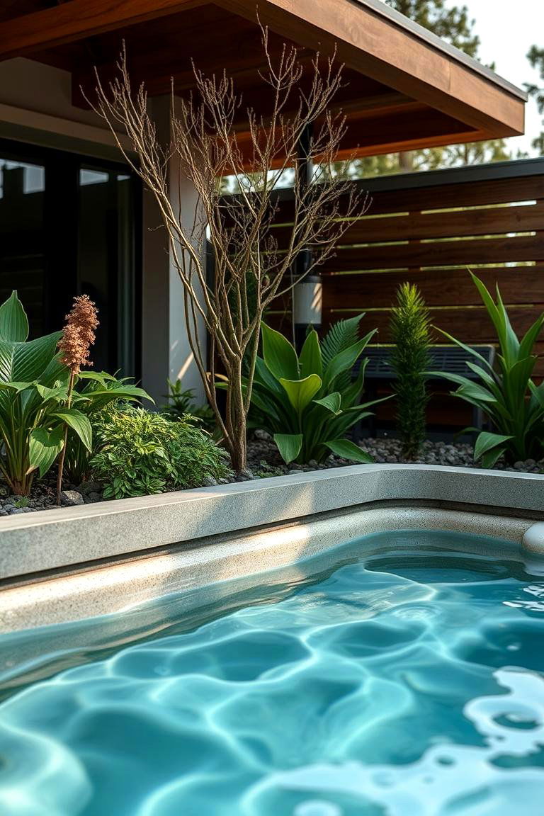 Integrated Sound Systems - 24 Hot Tub Landscaping Ideas