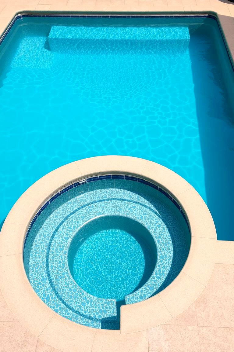 Integrated Spa or Hot Tub - 24 Pool Landscaping Ideas